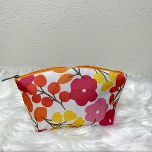 Clinique Floral Cosmetic Bag. NWOT